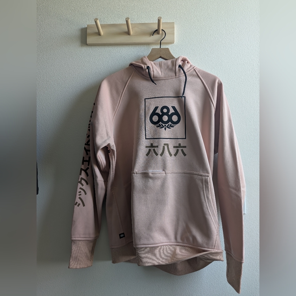 686 Light Pink Hoodie